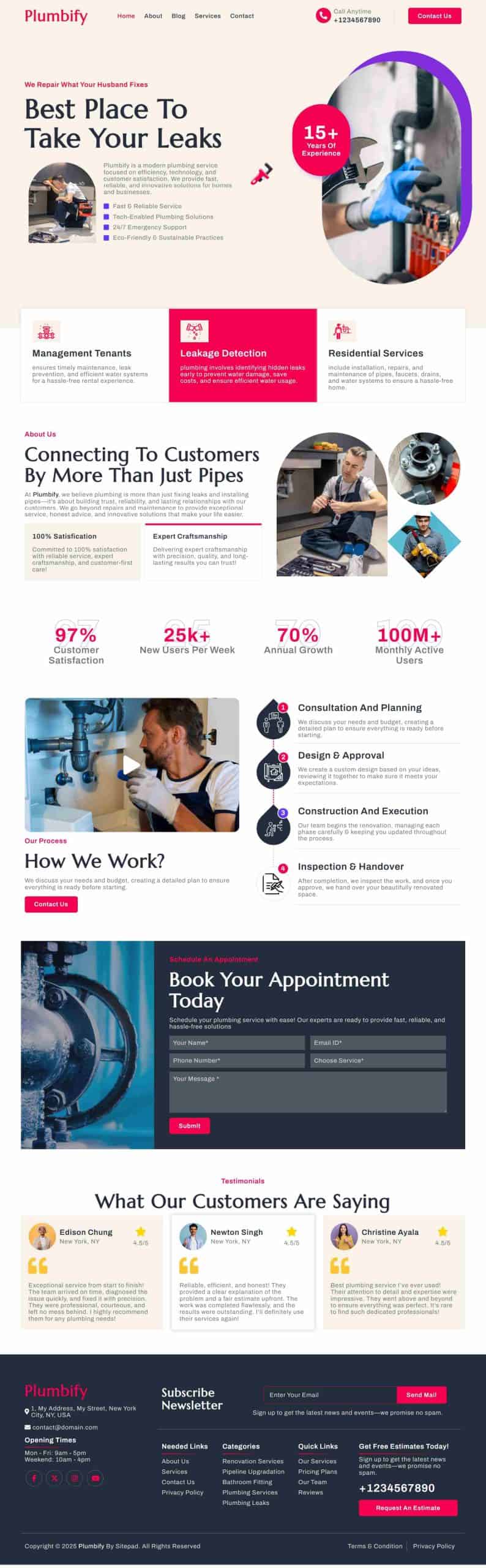 Firstadvertising Standard Plan 1 page website design special offer £49.95